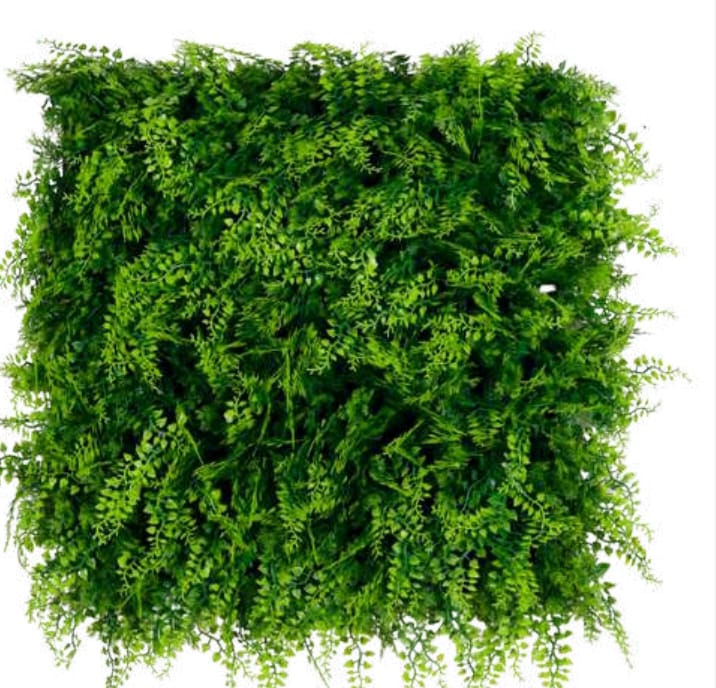 UV-protected artificial vertical green wall for home, office, and outdoor greenwall applications