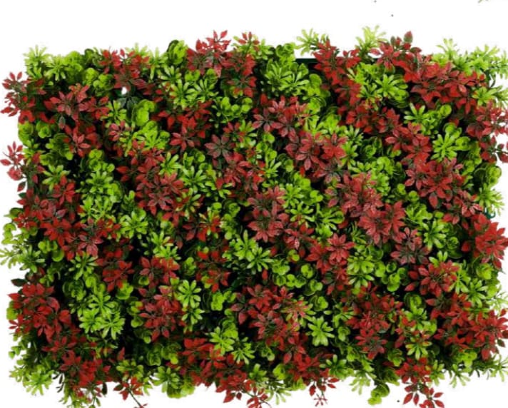 Indoor artificial greenery wall panel for living room or office space