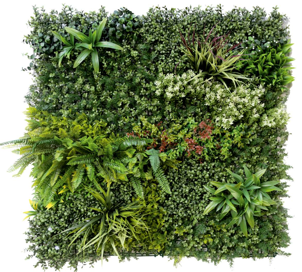 UV-protected greenwall panel ideal for artificial grass vertical walls and fake vertical garden installations