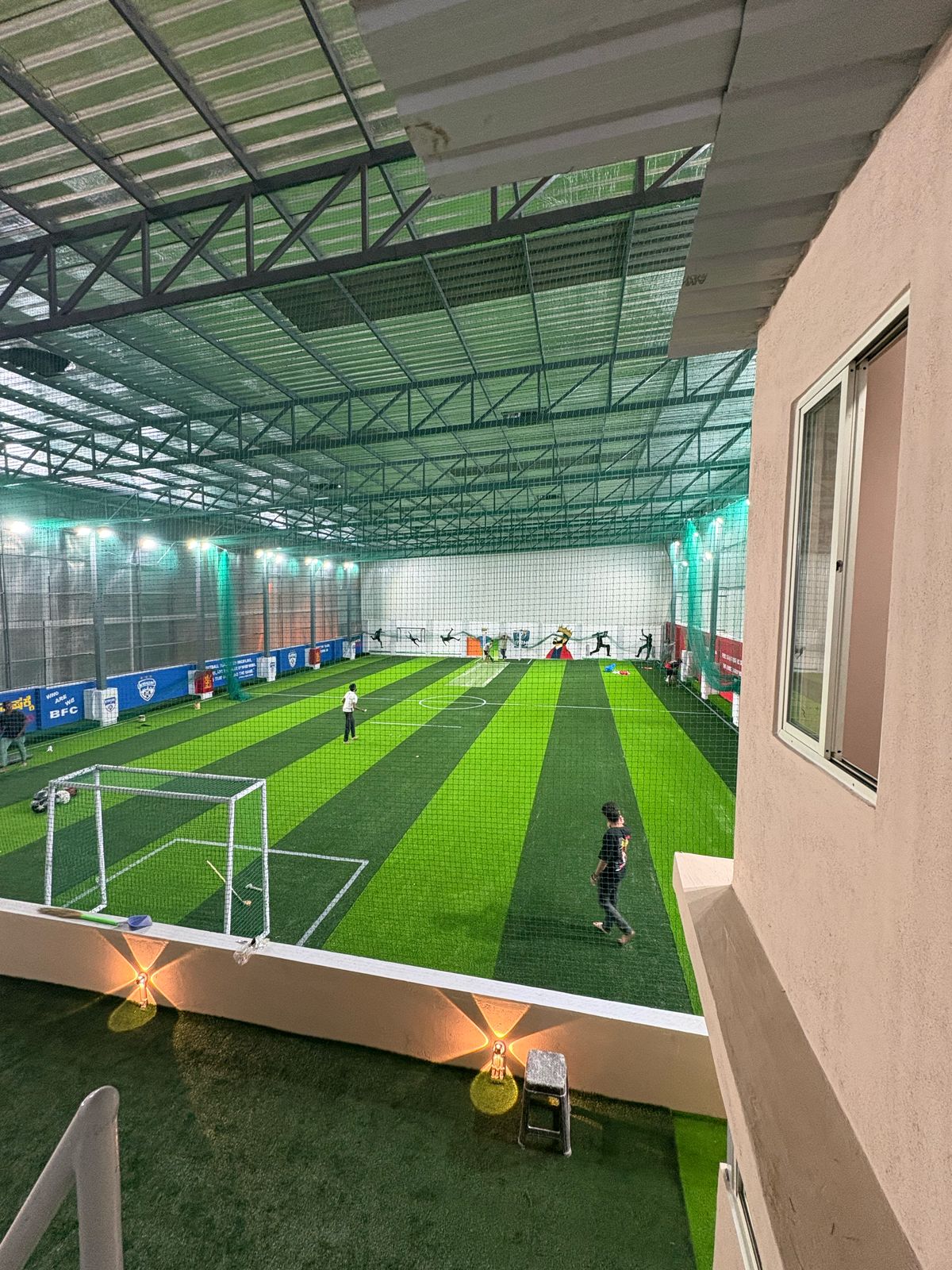 Non-Infill Sports Turf Closeup