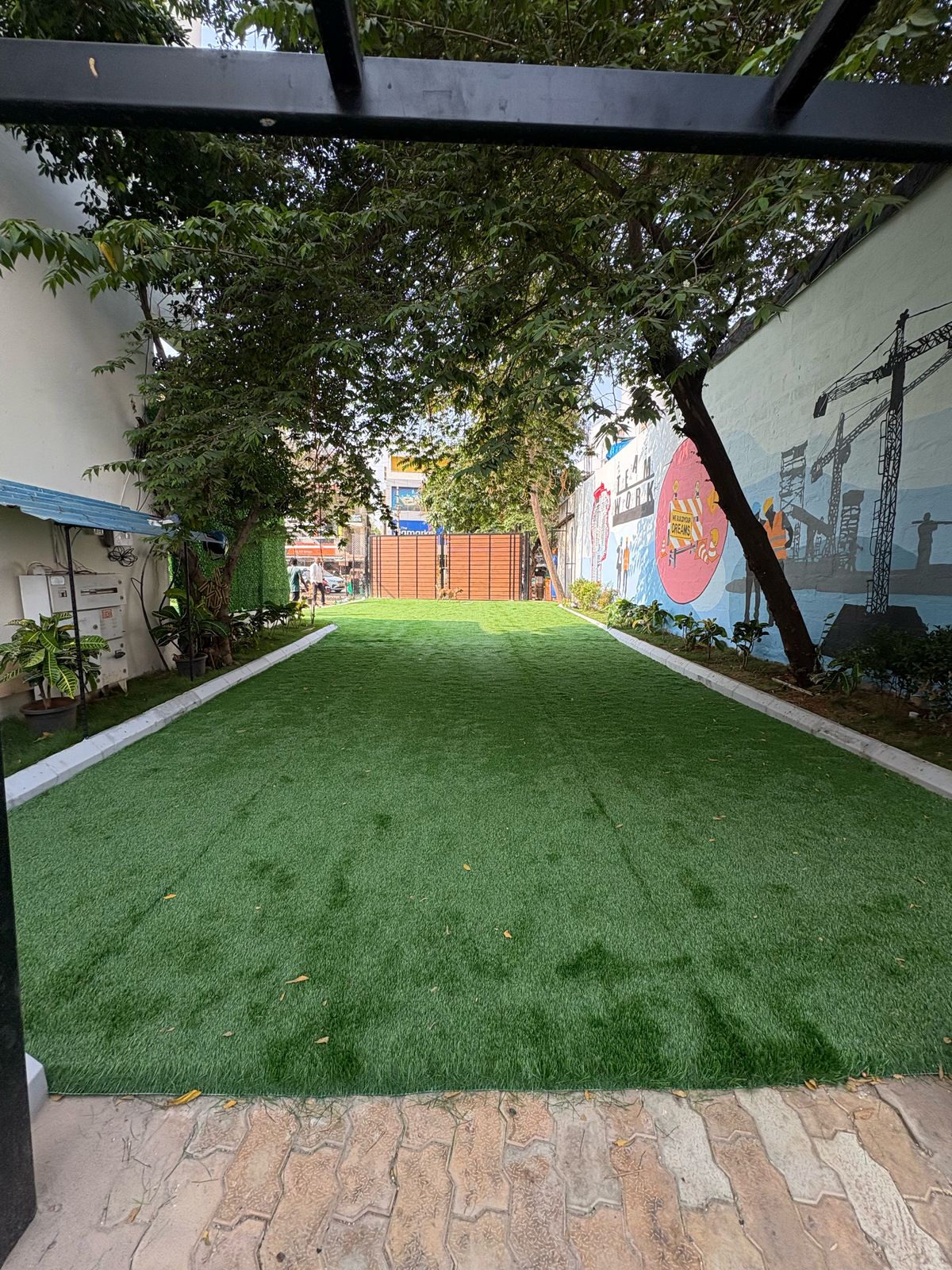 Modern Synthetic Lawn